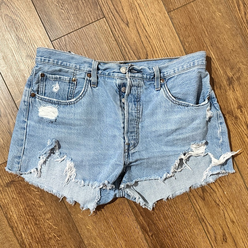 SOLD.   Levi shorts - 32